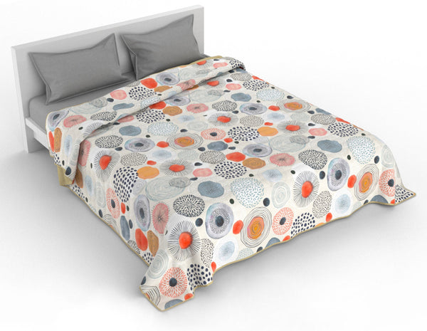 Wendedecke mit Aquarelldruck sconto