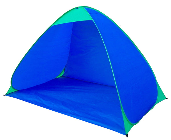 Markise 2x1,2x1,3m aus Polyester mit blauer und grüner Tragetasche online