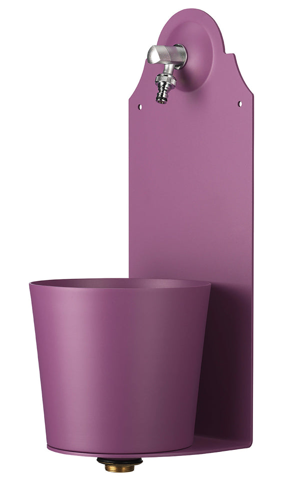Fontana a Parete da Giardino con Rubinetto Belfer 42/PRX Viola prezzo