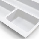 Portaposate Optima Vertex/Concept 500mm (Spalle 16mm) M 450 Plastica Bianca Tecnoplastica Emuca