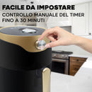 Friggitrice ad Aria 1350W Capacità 5,5L Nero