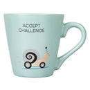 Set 6 Tazzine da Caffè Ø6,3x6,4 cm in New Bone China VdE Tivoli 1996 Be Positive