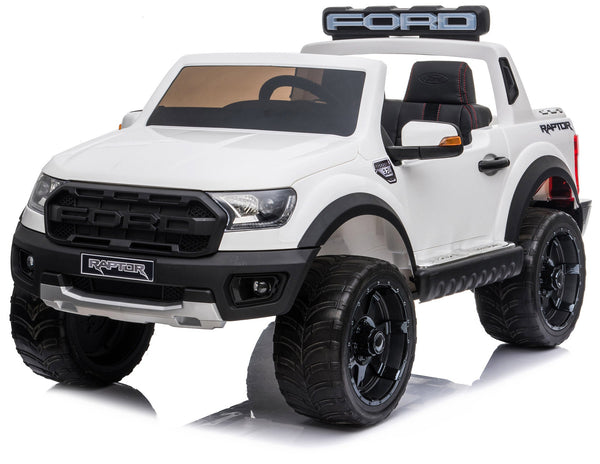 Elektroauto für Kinder 12V 2 Sitze Ford Raptor Ranger Weiß prezzo