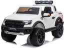 Macchina Elettrica per Bambini 12V 2 Posti con Licenza Ford Raptor Ranger Bianca