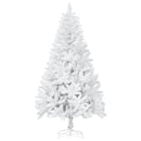 Albero di Natale Artificiale 180 cm 550 Rami in PVC Bianco