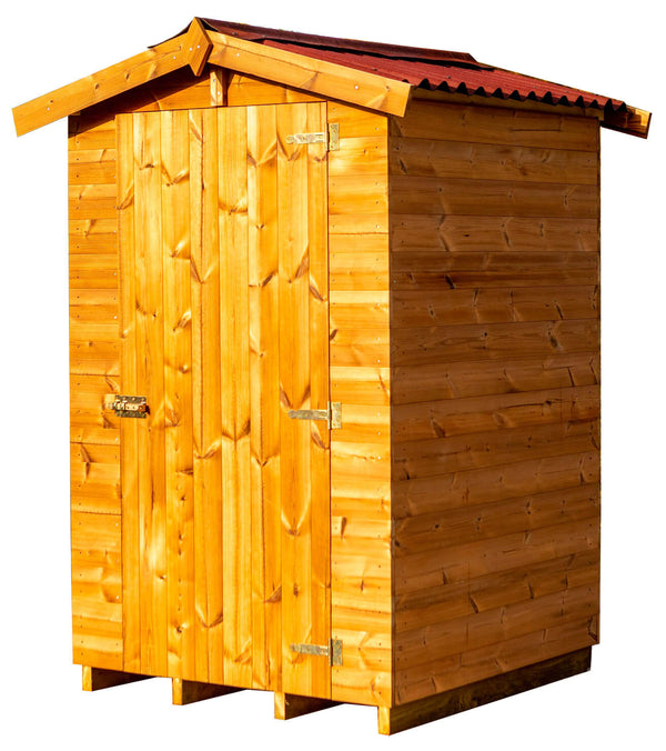 Casetta Box da Giardino 1,2x1,2 m con Pavimento in Legno di Abete 19mm Therma online