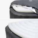 Copertura Galleggiante Termica Quadrata 145x145x10 cm per SPA o Vasche Idromassaggio Bianca      