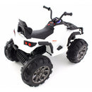 Quad Elettrico per Bambini 12V Miller Superquad Bianco