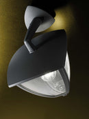 Applique in Alto da Esterno E27 in Alluminio Sovil Grigio