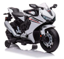 Moto Elettrica per Bambini 12V con Licenza Honda CBR 1000RR Bianca