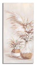 Dipinto su Tela Kiukku 60x120x2,8 cm Cornice in Legno di Pino Multicolor