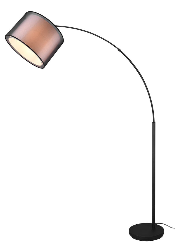 Piantana da Interno Attacco E27 in Metallo Nero Opaco sconto