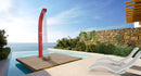 Doccia da Giardino Temporizzatore e Doccetta Arkema Spring Top Line Perla Bianca