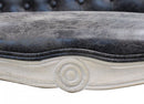 Divano Coleman 107x61x70 h cm in Similpelle Grigio scuro