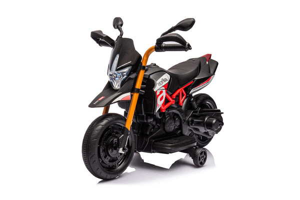 Moto Elettrica per Bambini 6V Aprilia Dorsoduro Small Nera prezzo