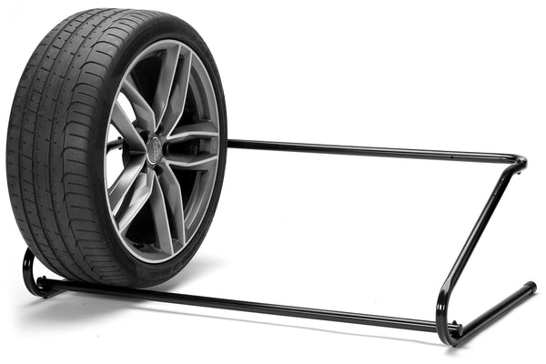 sconto Fadi Reifenhalter Wandmontage aus Stahl 100 kg F1 Schwarz