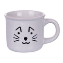 Set 6 Tazzine da Caffè Ø6,4x5,5 cm in Gres VdE Tivoli 1996 Love Cat