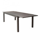 Tavolo Allungabile Pental 180/240x100x73 h cm in Alluminio Taupe