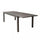 Pental ausziehbarer Tisch 180/240x100x73 h cm in taubengrauem Aluminium