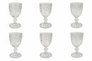 Set 6 Calici in Vetro 200 ml Villa d'Este Home Tivoli Loira