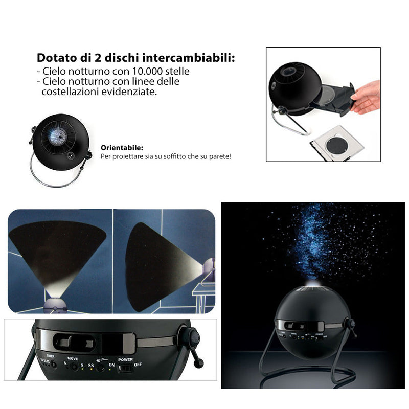 Star Theatre Planetario Proiettore di 10.000 Stelle Ad Alta Definizione