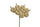 Set mit 24 Glitzer-Apfelpicks H12,5 cm Gold