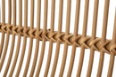 Divanetto 2 Posti Panama con Cuscini 132x66x96,5 cm in Ferro e Poliestere