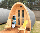 Casetta Bungalow Camping Pod  480x240 cm 9,25 mq in Legno