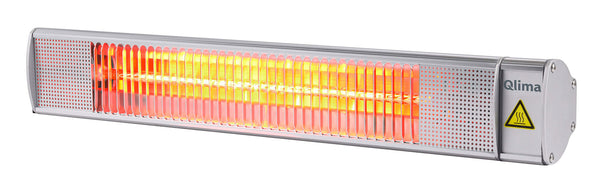 sconto Elektrischer Wandofen für Outdoor 2000W Qlima PEW3020 Silber
