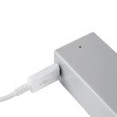 Barra Appendiabili per Armadio a Batteria 40,8-55,8 cm con LED Bianco Naturale e Sensore di Movimento Emuca