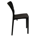 Sedia 44x53xh84 cm in Polipropilene Alezio Antracite