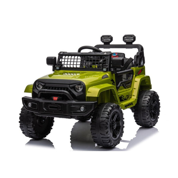 acquista Macchina Elettrica per Bambini 12V Baby Fuoristrada Verde