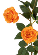 Set 6 Rose Artificiali Selvatica H 59 cm