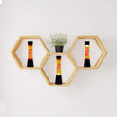 Lampada Lava Lamp 40 cm Base Nera con Magma Verde e Giallo