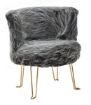 Poltrona 73x64x77 cm in Tessuto Imbottito