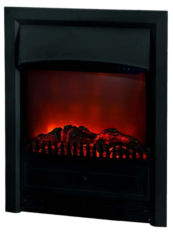 Elektrischer Einbaubrenner für Kamine 1800W Ruby Fires Lagos Black acquista