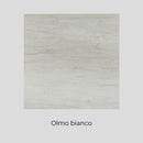 Mobile Lavatoio Sospeso Vasca Zeus in MineralMarmo Apertura a Cassettone 60x48x50 cm Olmo Bianco