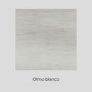 Mobile Lavatoio Sospeso Vasca Zeus in MineralMarmo Apertura a Cassettone 60x48x50 cm Olmo Bianco