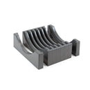 Organizer per Piatti 13 Posti 35x27 cm in Plastica Emuca Grigio