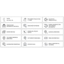 Casco Jet per Scooter Visiera Sagomata CGM Santa Monica 109V Bianco