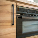 Set 20 Maniglie per Mobili 224 mm in Zama Emuca Zagreb Nero