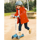 Monopattino 3 ruote Doppia Iniezione 3 Altezze Max 50Kg Globber Primo Plus Rosso con Licenza Ferrari