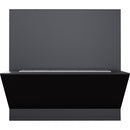 Camino a Bioetanolo da Parete 45x45x15,2 cm Flig Malibù Nero