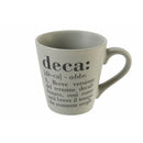 Set 3 tazzine Caffè "Deca" Ø5x5,5 cm in Bone China VdE Tivoli 1996 