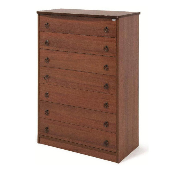 acquista Cassettiera Settimino 75 111x76x42 cm noce antico