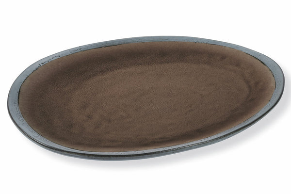 online Ovaler Servierteller aus Steingut Ø40,5 cm Villa d'Este Home Tivoli Bahamas