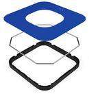 Contenitore per Rifiuti Carta Cover Superiore in Plastica 29,4x29,4x73,4 cm in Cartone