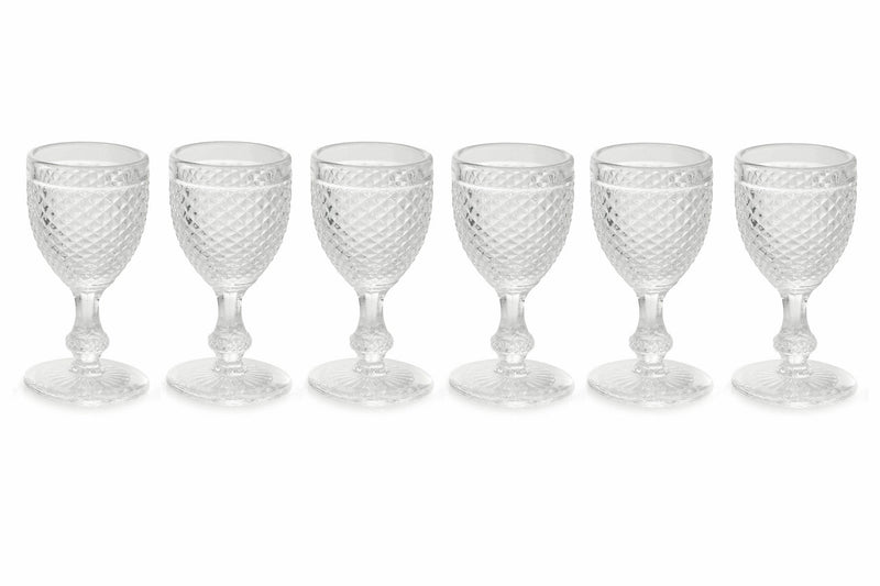 Set 6 Liquorini in Vetro 50 ml Villa d'Este Home Tivoli Diamond
