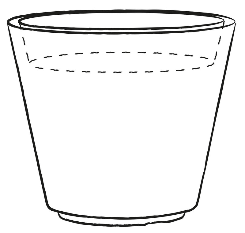 Vaso in Resina Tulli Ribeira Essential Antracite Varie Misure