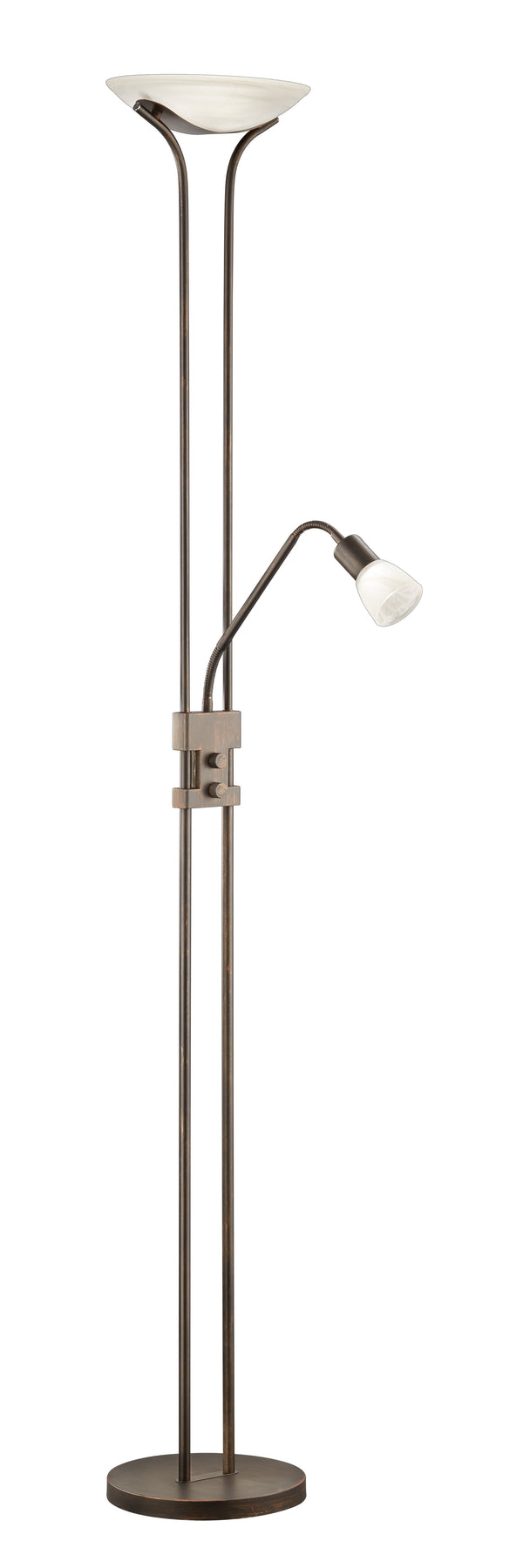 acquista LED-Stehlampe für den Innenbereich aus Antik-Rost-Metall